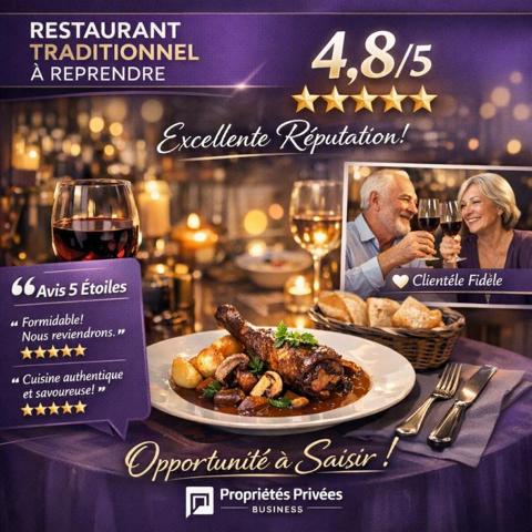 GRENOBLE -  Restaurant , Emplacement N°1 , Excellente réputation , Acquisition des murs possible