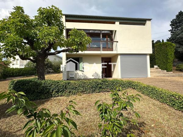 À vendre, Maison de 94 m² avec potentiel, sur un beau terrain arboré de 1000 m² à Salaise-sur-Sanne!!