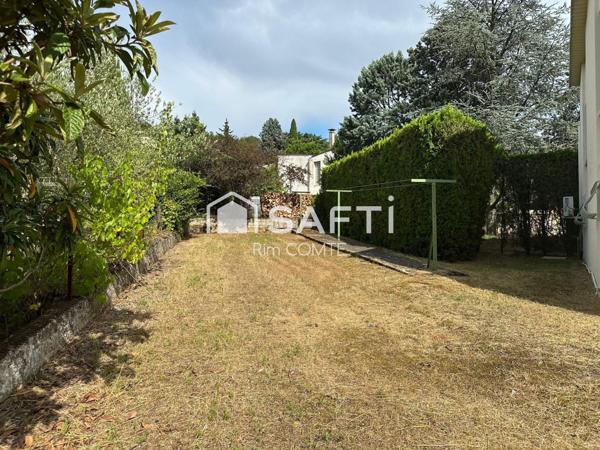 À vendre, Maison de 94 m² avec potentiel, sur un beau terrain arboré de 1000 m² à Salaise-sur-Sanne!!