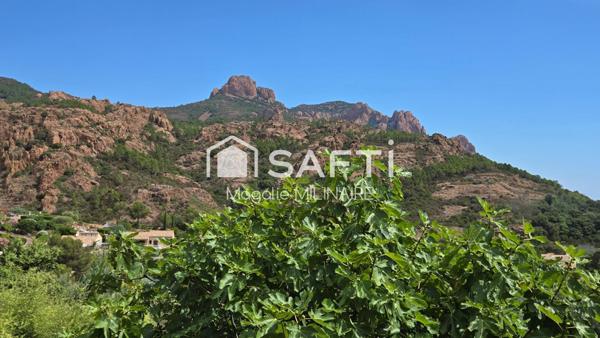 Vue panoramique sur l'Esterel