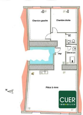 Appartement T3 - Bourg les Valence