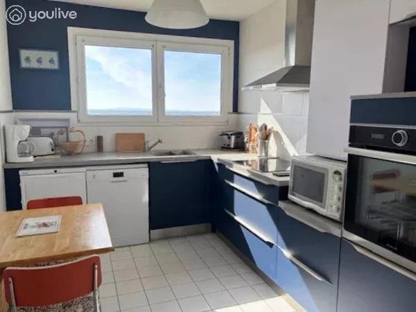 Vue mer appartement Brest