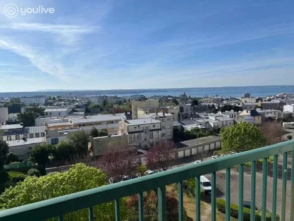 Vue mer appartement Brest
