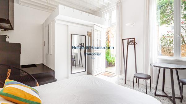 Titre : Superbe Studio 22m² refait à neuf – Paris 9ème – Tout équipé