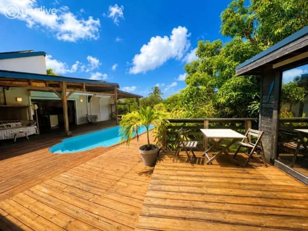 Sainte Luce -Plage à 500m- villa T4 piscine, bungalow et T3