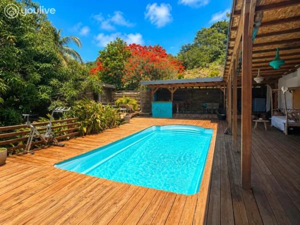 Sainte Luce -Plage à 500m- villa T4 piscine, bungalow et T3