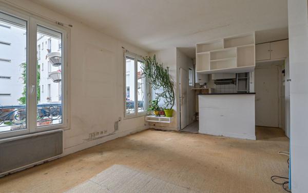 Appartement à vendre    2 pièces • 26,26 m2 Paris 18