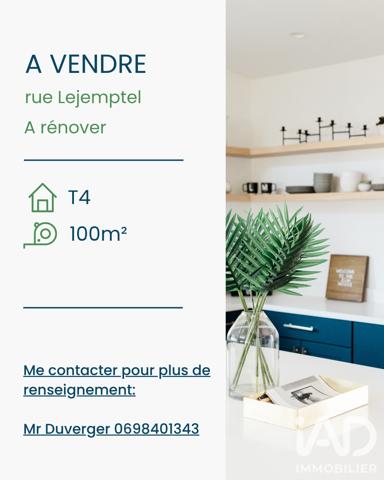 Appartement à vendre 4 pièces 102 m² Vincennes