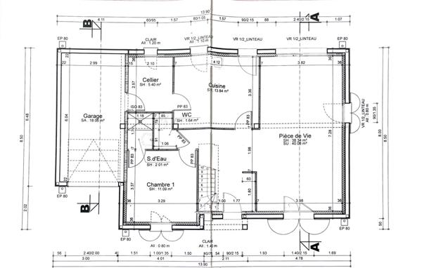 Maison Monnaie 6 pièce(s) 122 m2 -