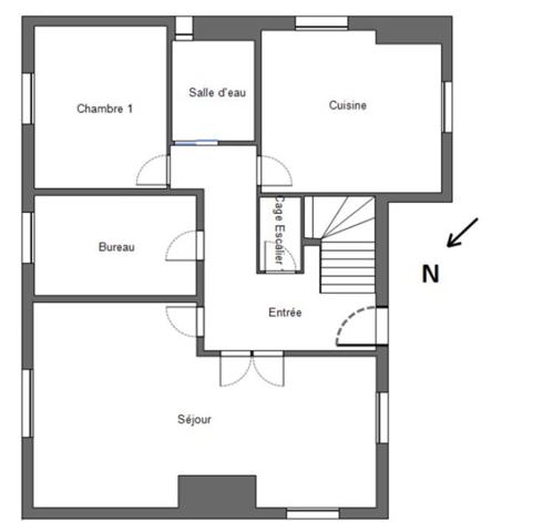 29520 Châteauneuf du Faou maison 5 chambres sur 2700 m² de terrain au calme