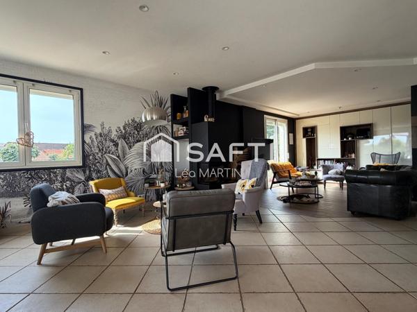 Maison familiale 170m2 - 4 chambres - garage