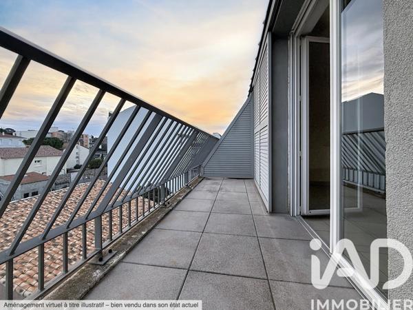 Studio à vendre 37 m² Sète