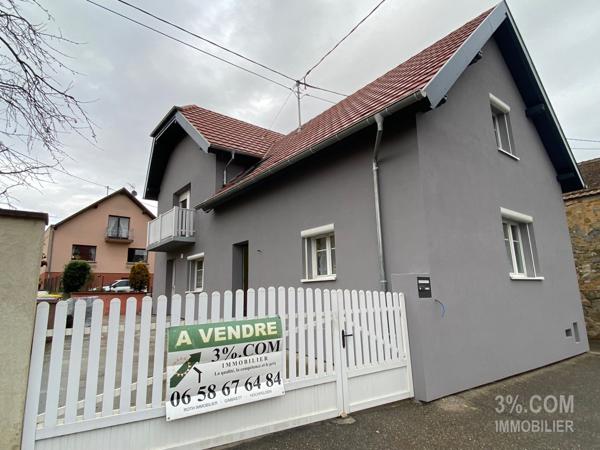 3%.COM Jolie maison avec 3 chambres et jardin Schwindratzheim (67270)
