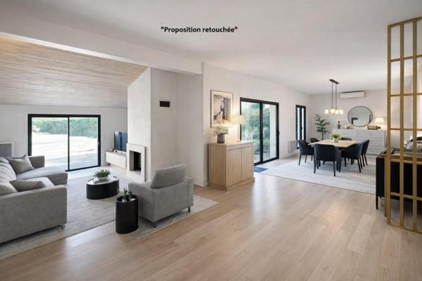 Boulazac Maison d'architecte  plus piscine couverte sur 162 m2 en vente à terme libre soit bouquet plus rente