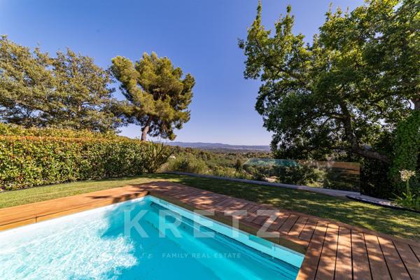VILLA CONTEMPORAINE NEUVE D'EXCEPTION AVEC VUE PANORAMIQUE À COUPER LE SOUFFLE