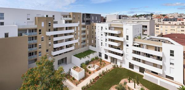 T3 61 m² dernier étage avec terrasse Sud, Béziers (Avenue du Président Wilson)