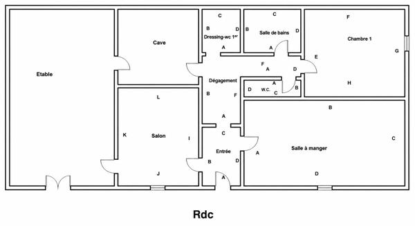 Maison à rénover + séchoir réhabilitable