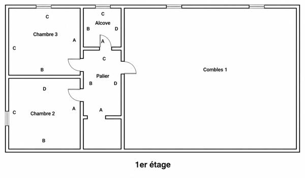 Maison à rénover + séchoir réhabilitable