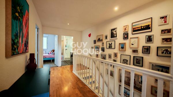 PERPIGNAN Quartier de la gare, à vendre maison familiale 7 pièces avec terrasse, cour et parking