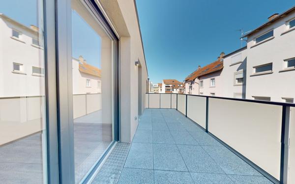 Appartement à louer    2 pièces • 42,55 m2 Bischheim