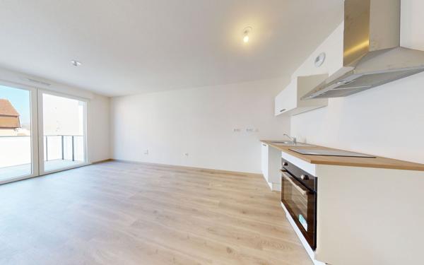 Appartement à louer    2 pièces • 42,55 m2 Bischheim