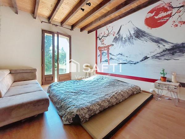 MAISON CHARENTAISE - 200m2 - 4 Chambres - BALANZAC (17600)