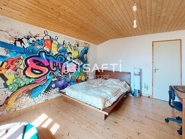 MAISON CHARENTAISE - 200m2 - 4 Chambres - BALANZAC (17600)