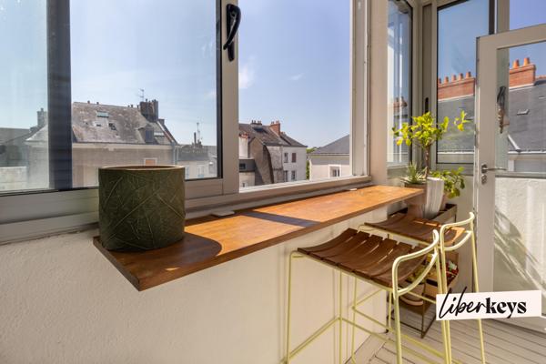 Bel appartement T4 traversant et lumineux de 78 m² avec balcon et Loggia