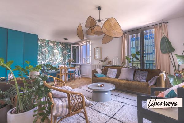Bel appartement T4 traversant et lumineux de 78 m² avec balcon et Loggia