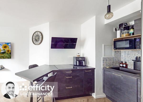 Appartement 2 pièces - 39 m² Exclusivité efficity