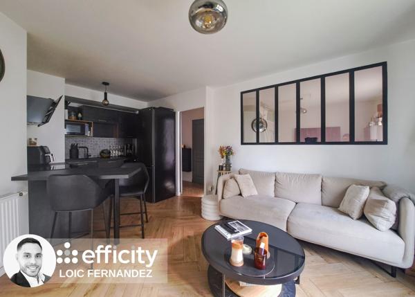 Appartement 2 pièces - 39 m² Exclusivité efficity