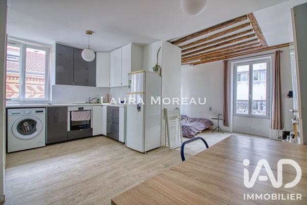 Studio à vendre 31,3 m² Paris 19
