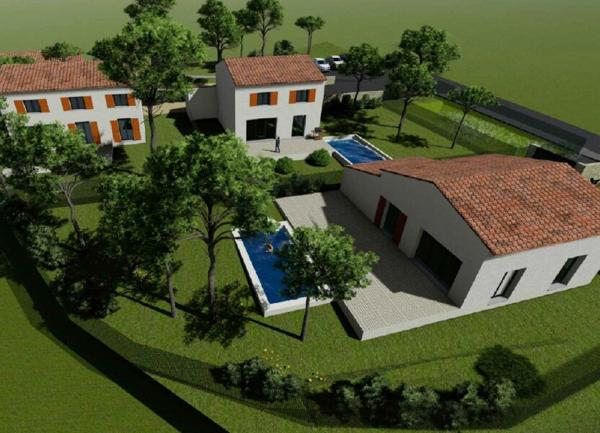 Terrain à vendre    730 m2 Tavel