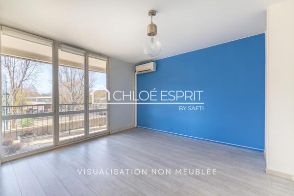 Appartement 3 pièces avec balcon + 2 parkings