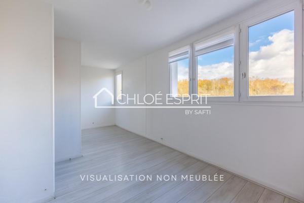 Appartement 3 pièces avec balcon + 2 parkings