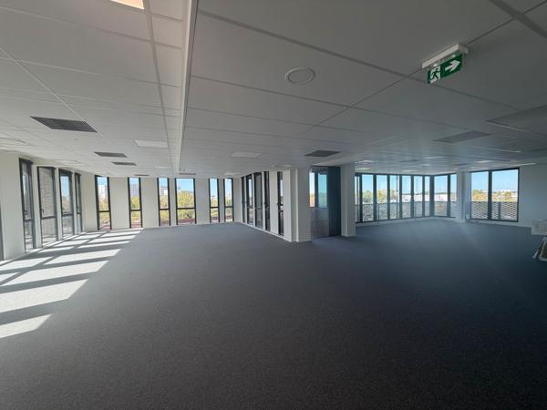 Bureaux neufs à louer à Bordeaux avec terrasse partagée végétalisée