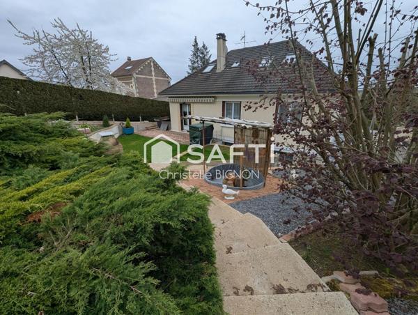 Pavillon de 105 m² - 3 chambres et jardin