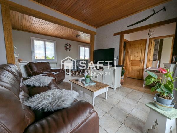 Pavillon de 105 m² - 3 chambres et jardin