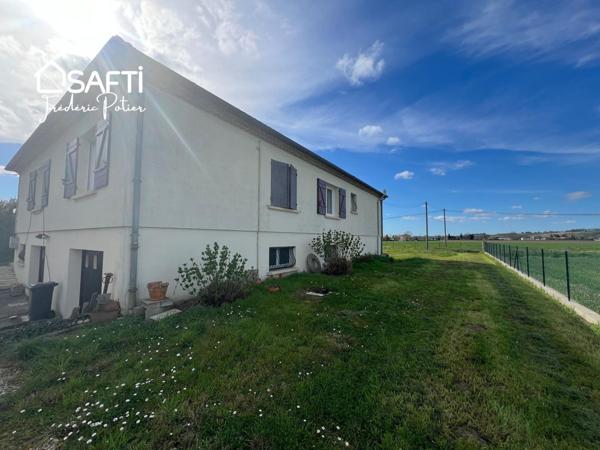 Maison de 175m² sur sous-sol