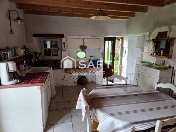 Maisons, gîte, dans un superbe environnement au calme..!