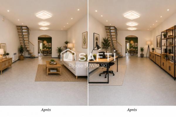 Idéal investisseur ou professionnel – Immeuble avec local commercial et fort potentiel.