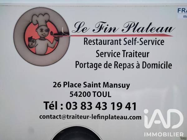 Restaurant à vendre 600 m² Toul
