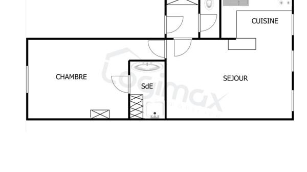 Vente appartement La rochelle, 55m² 2 pièces 294 000 €