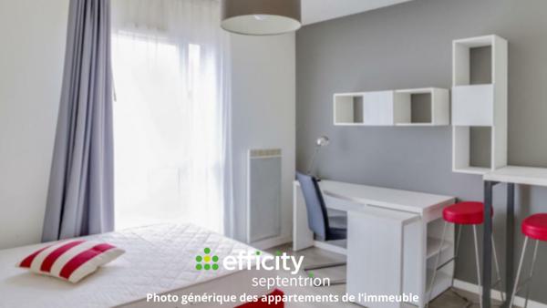 Appartement 1 pièce - 24 m² Exclusivité efficity