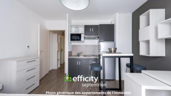 Appartement 1 pièce - 24 m² Exclusivité efficity