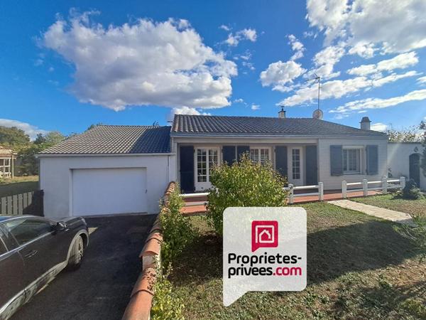 Belle maison  plain pied  90 m2 terrain 1100 m2 clos