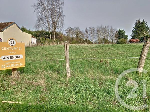 Terrain à vendre  830 m 2   MAREUIL LA MOTTE  - 60