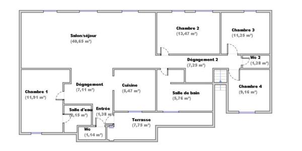 Appartement à vendre 6 pièces 120 m² Lyon 9
