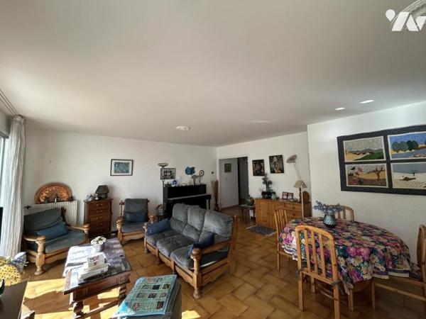 Montélimar, appartement en rez de jardin , 96m2 hab avec place de parking.