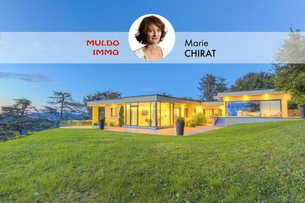Villa contemporaine avec vue exceptionnelle